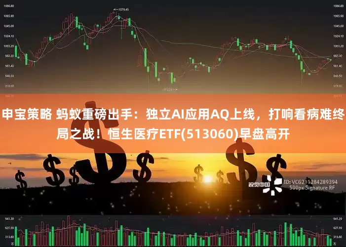 申宝策略 蚂蚁重磅出手：独立AI应用AQ上线，打响看病难终局之战！恒生医疗ETF(513060)早盘高开