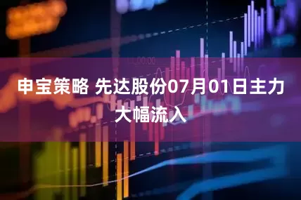 申宝策略 先达股份07月01日主力大幅流入