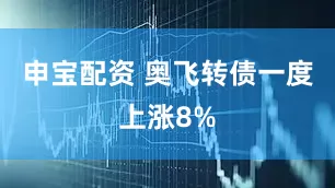 申宝配资 奥飞转债一度上涨8%