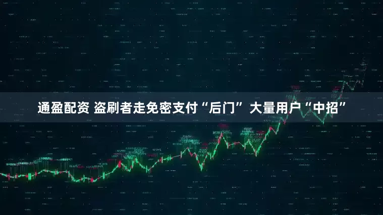 通盈配资 盗刷者走免密支付“后门” 大量用户“中招”